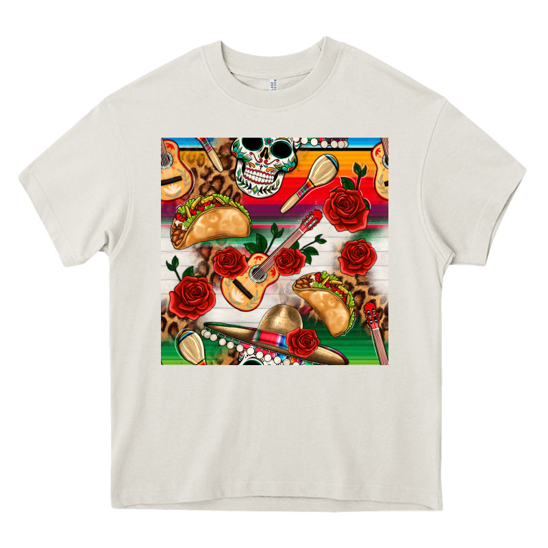 Mexican  Seamless Pattern Heavy Core Tee by texasbilliewilder | Teevron