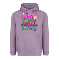 Lavender eat sleep manicure repeat Heavyweight Hoodie - AdoDesignShop