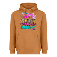 Meerkat eat sleep manicure repeat Heavyweight Hoodie - AdoDesignShop