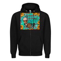 Black cold like my soul Zipper Hoodie - BarkalooDesign