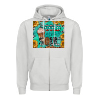 Dove Grey cold like my soul Zipper Hoodie - BarkalooDesign