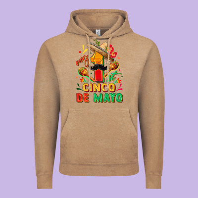 My First Cinco De Mayo Vintage Hoodie Designed By Fadigitalartstudio