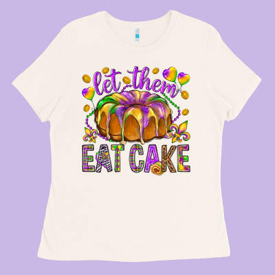 Let Them Eat Cake Ladies Tee Designed By Howdyjamesfarm