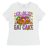 White Let them eat cake Ladies Tee - HowdyJamesFarm