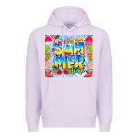 Lilac summer time Premium Hoodie - CowhideDigitalArt