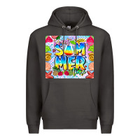 Smoke summer time Premium Hoodie - CowhideDigitalArt