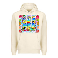Tofu summer time Premium Hoodie - CowhideDigitalArt