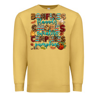 Antique Gold bonfires flannels smores Premium Sweatshirt - AdoDesignShop