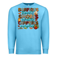 Ocean Blue bonfires flannels smores Premium Sweatshirt - AdoDesignShop