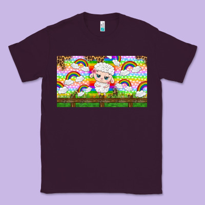 Cute Sheep Classic Tee Designed By Tumblerdesignbyshophia
