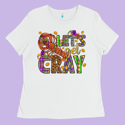 Let's Get Cray Ladies Tee Designed By Howdyjamesfarm