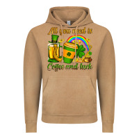 Vintage Camel St. Patrick's All you need is coffee and luck Vintage Hoodie - OliviaCreatesArt