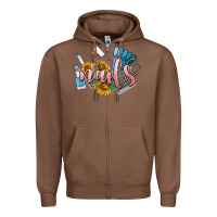 Chestnut nails Zipper Hoodie - BarkalooDesign