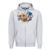 Heather Grey nails Zipper Hoodie - BarkalooDesign