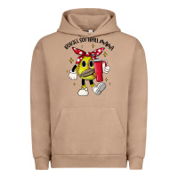 Pigment Burro boujee softball mama Urban Hoodie - JahusDesignShop
