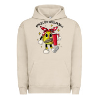 Pigment French Oak boujee softball mama Urban Hoodie - JahusDesignShop
