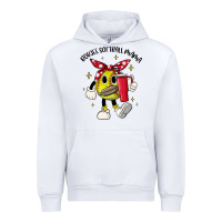 White boujee softball mama Urban Hoodie - JahusDesignShop