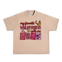 Burro my favorite valentine calls me mama Urban Heavy Tee - OliviaCreatesArt