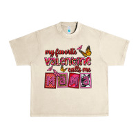 My Favorite Valentine Calls Me Mama Urban Heavy Tee | Teevron