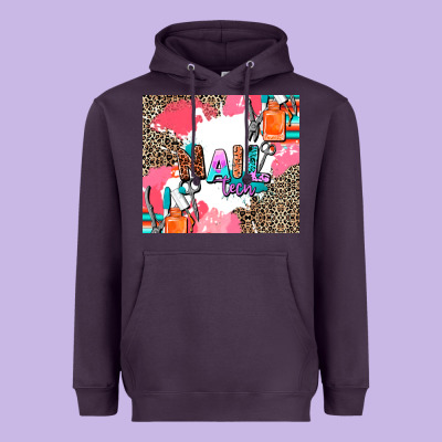 Nail Tech Heavyweight Hoodie Designed By Adodesignshop