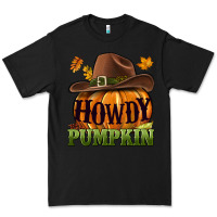 Black Howdy pumpkin Premium Tee - NancyCooperArtShop