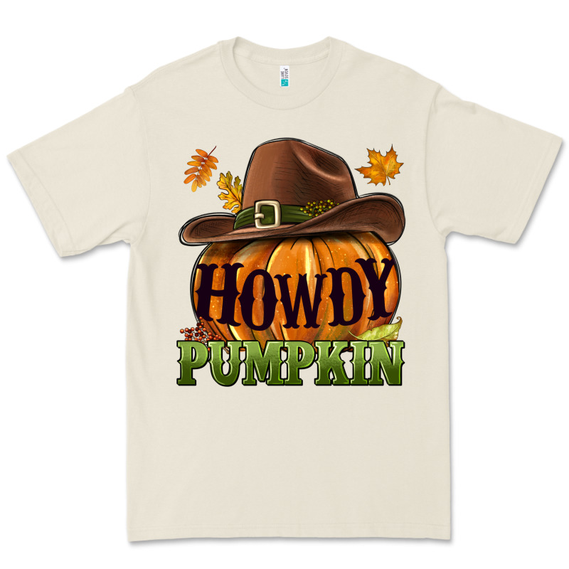 Howdy Pumpkin Premium Tee by NancyCooperArtShop | Teevron