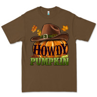 Cacao Howdy pumpkin Premium Tee - NancyCooperArtShop