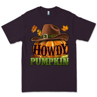 Plum Howdy pumpkin Premium Tee - NancyCooperArtShop