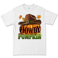 White Howdy pumpkin Premium Tee - NancyCooperArtShop