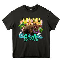 Asphalt Mama bear summer Heavy Core Tee - NancyCooperArtShop