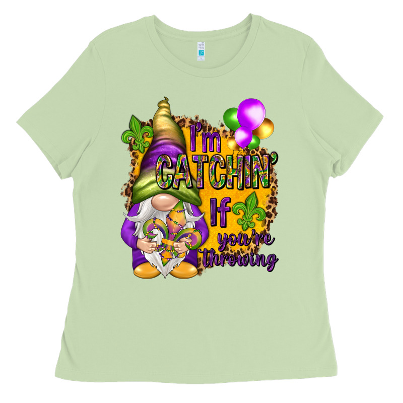 I'm Catching If You're Throwing Ladies Tee by HowdyJamesFarm | Teevron