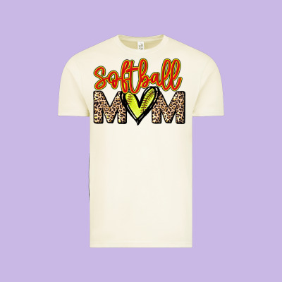 Softball Mom Vintage Tee Designed By Howdyjamesfarm