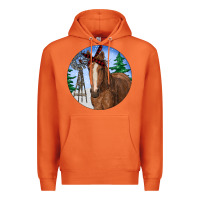 Carrot Horse Christmas Premium Hoodie - RanaPortraitStore