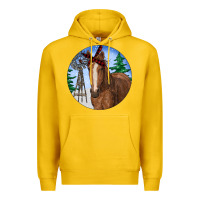 Lemon Horse Christmas Premium Hoodie - RanaPortraitStore
