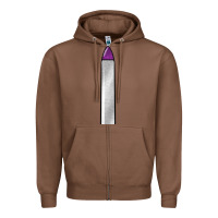 Chestnut manicure file Zipper Hoodie - BarkalooDesign