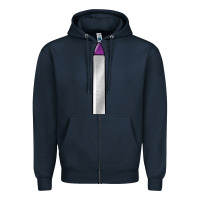 Navy manicure file Zipper Hoodie - BarkalooDesign