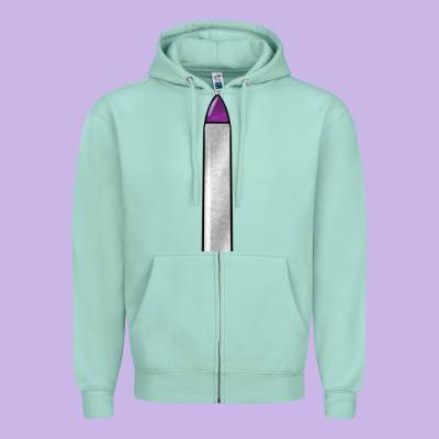 Manicure File Zipper Hoodie Designed By Barkaloodesign