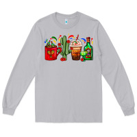 Moon Dust Mexico Coffee Cups With Cactus And Tequila Bottle Long Sleeve Tee - FaDigitalArtStudio