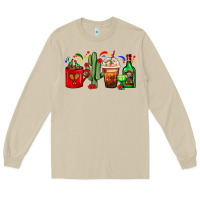 Mushroom Mexico Coffee Cups With Cactus And Tequila Bottle Long Sleeve Tee - FaDigitalArtStudio