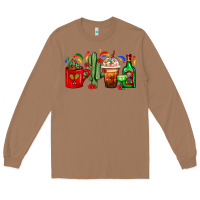 Toasted Coconut Mexico Coffee Cups With Cactus And Tequila Bottle Long Sleeve Tee - FaDigitalArtStudio