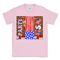 Bubblegum Pink party in the usa Classic Tee - TumblerDesignByShophia
