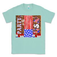 Seafoam party in the usa Classic Tee - TumblerDesignByShophia