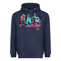 Navy hair hustler Heavyweight Hoodie - AdoDesignShop