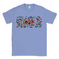 Colony Blue for the love of the game American football Classic Tee - Jasminsmagicworld