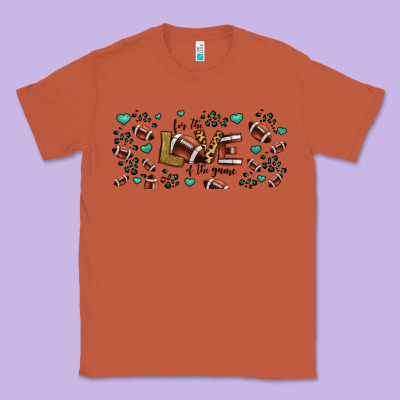 For The Love Of The Game American Football Classic Tee Designed By Jasminsmagicworld