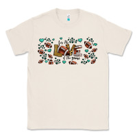 Natural for the love of the game American football Classic Tee - Jasminsmagicworld