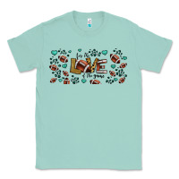 Seafoam for the love of the game American football Classic Tee - Jasminsmagicworld