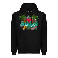 Black Summer Premium Hoodie - CowhideDigitalArt