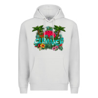 Dove Grey Summer Premium Hoodie - CowhideDigitalArt
