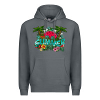 Rock Summer Premium Hoodie - CowhideDigitalArt